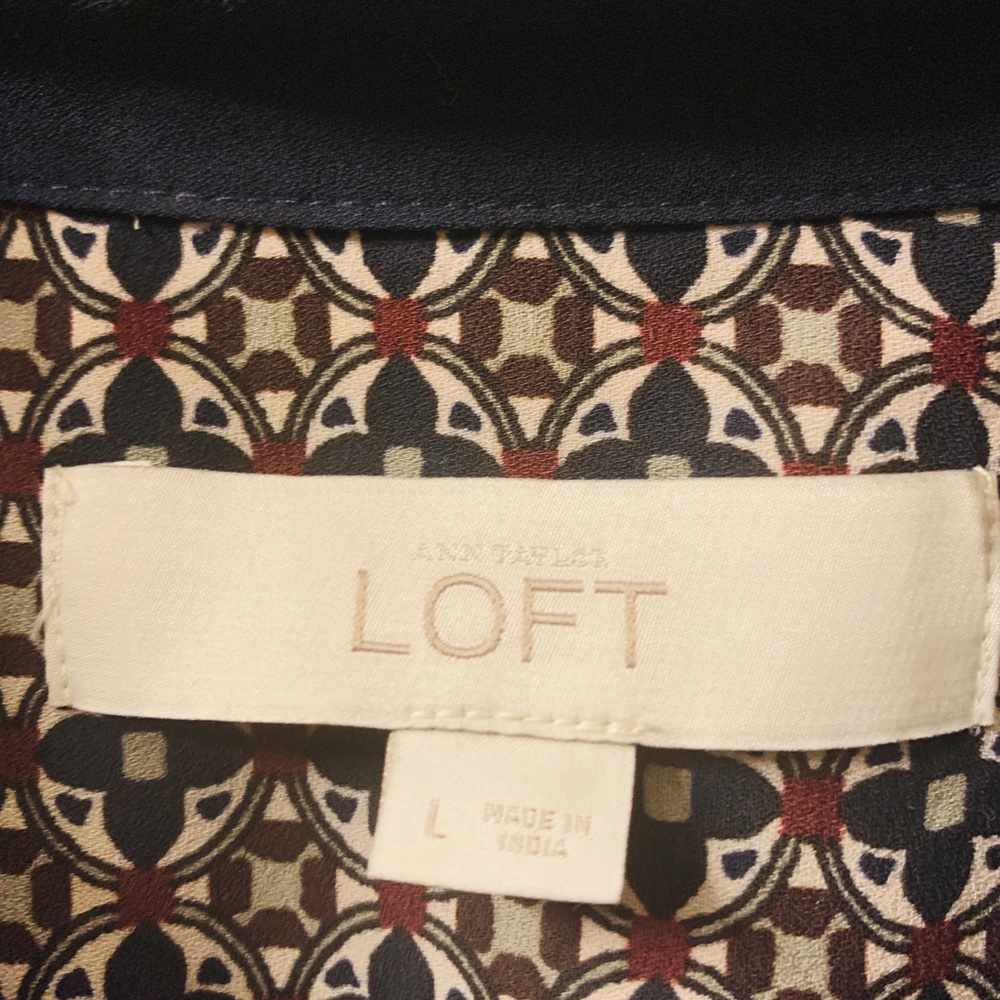 Loft Pattern Blouse - Picture 4 of 5